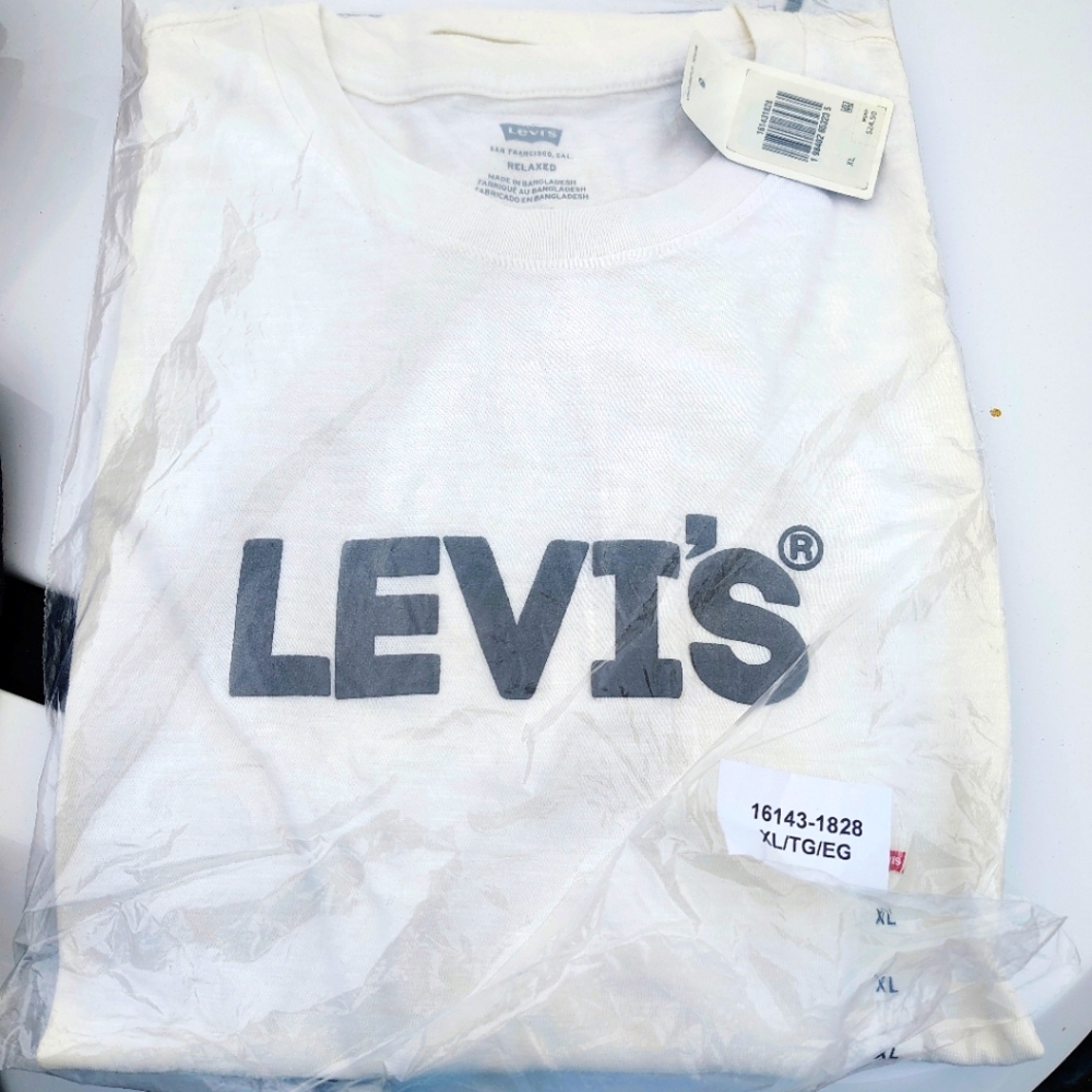 Levi's White Men's Shirt